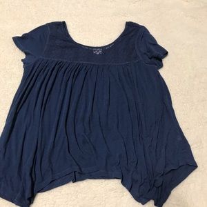 summer top with cute detailing